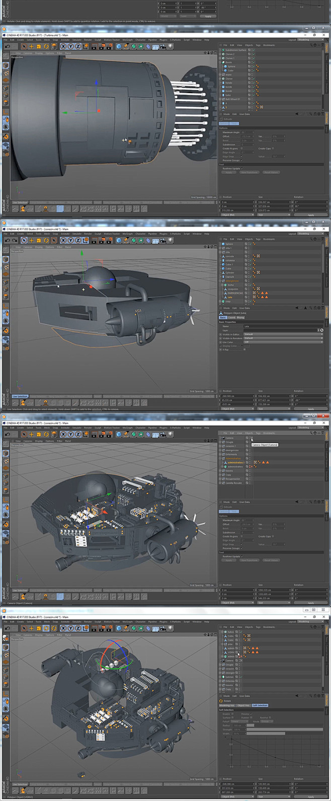 电商banner广告C4D海报设计视频教程C4D建模材质灯光渲染3D效果