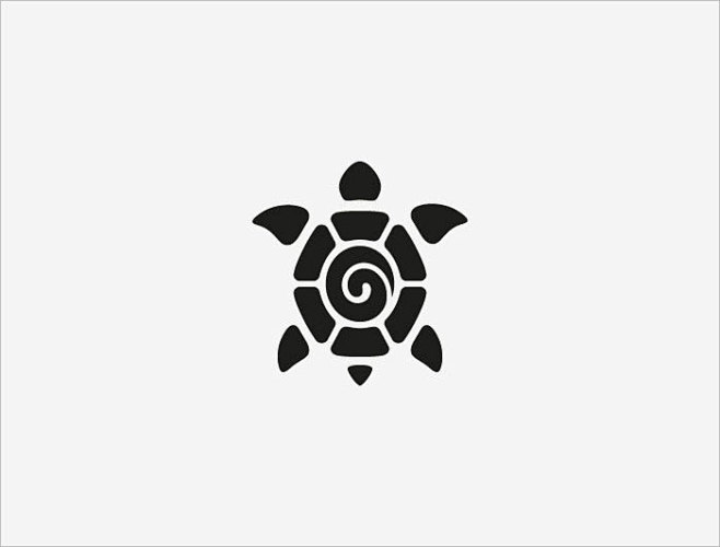 乌龟标志图标图形设计创意logo国外外国欣赏