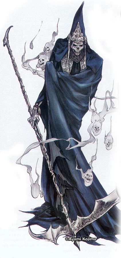 日本著名黑暗死亡风格插画师小岛文美女士之恶魔城系列绘制的插画和