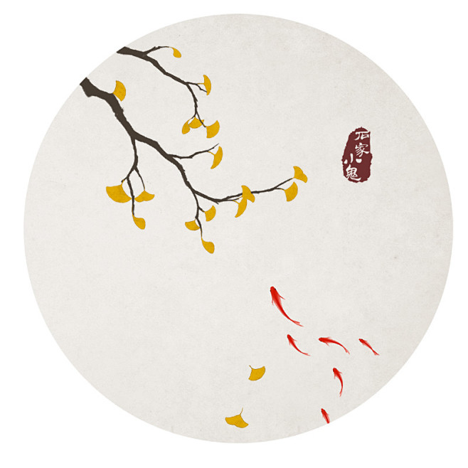 石家小鬼原创古风插画如需商用请至新浪微博私信石家小鬼未经允许严禁