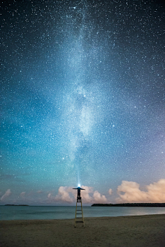 HaleyComet采集到星月夜