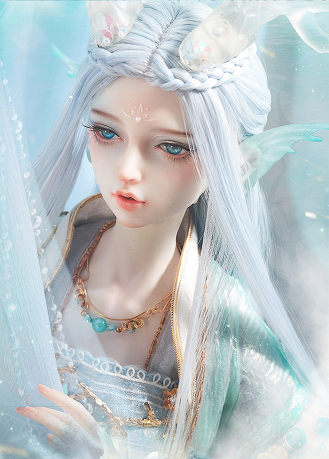 龙魂人形社bjd娃衣龙女纨绮衫官服69gc0027不单售淘宝网