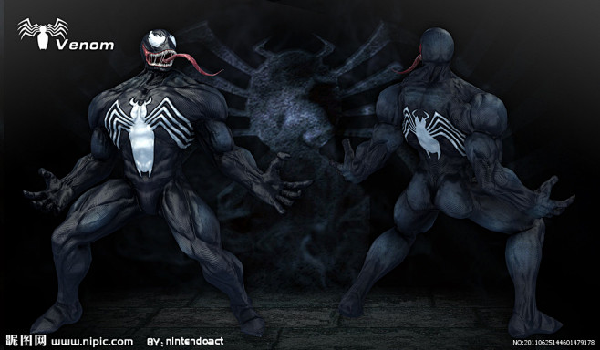 3d角色毒液大图点击还原