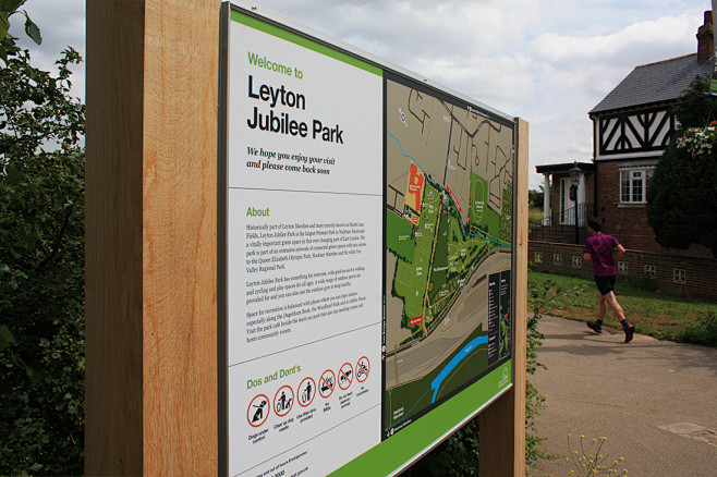 莱顿银禧公园导视系统设计08fwdesign