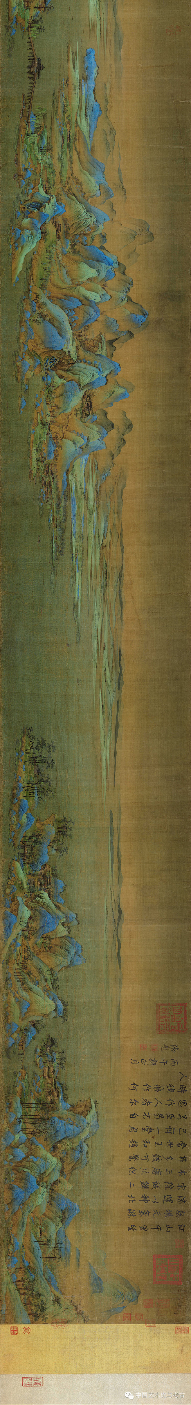 高清系列北宋王希孟千里江山图卷中的人们都在干些啥查查362