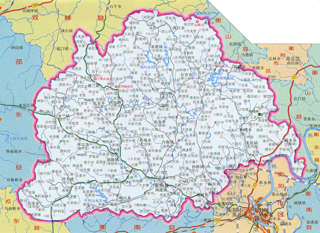 衡阳县地图提供中国衡阳县地图全图衡阳县地图高清版查询下载