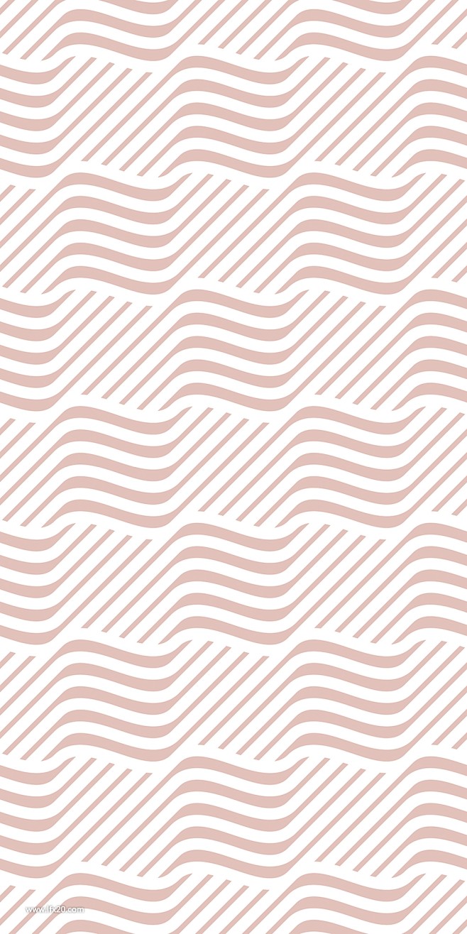 几何无缝波纹图案纹理3