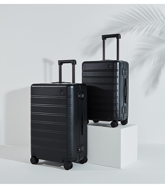 90分拉杆箱90分轻质框体拉杆箱pc行李箱男女静音万向轮旅行箱曼哈顿24