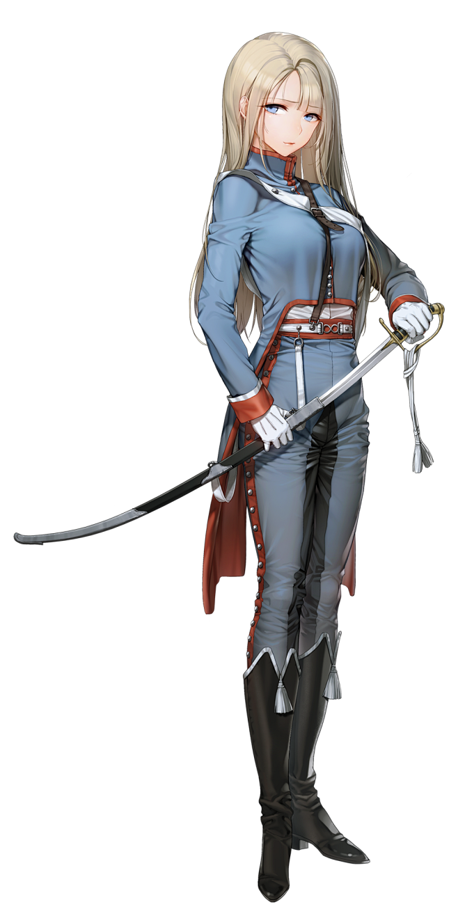 圣女战旗立绘人物立绘角色立绘角色原画写实人物欧美角色原画