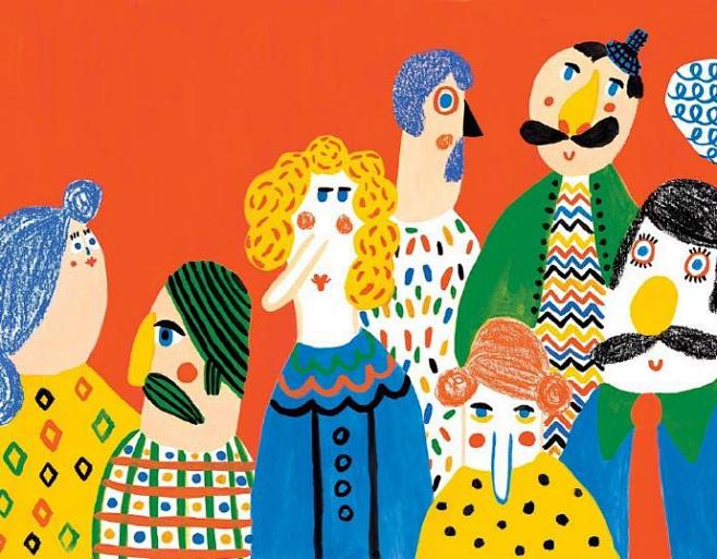 趣味人物插画作品丨by巴西插画师janaglatt67676767