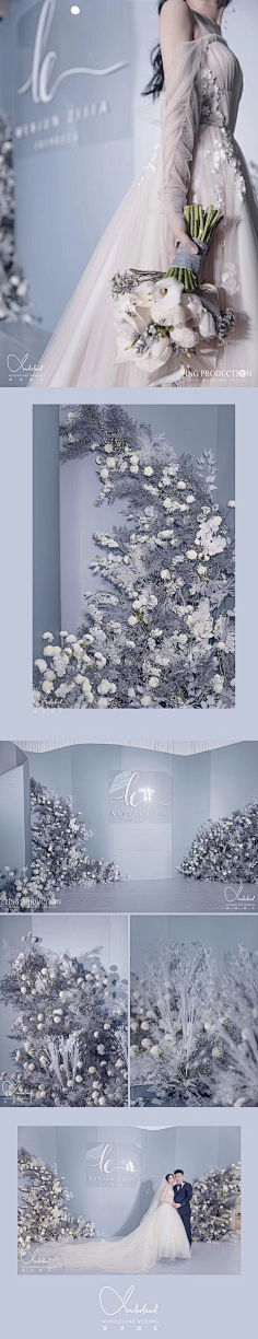 艺术家的思想采集到weddings-蓝