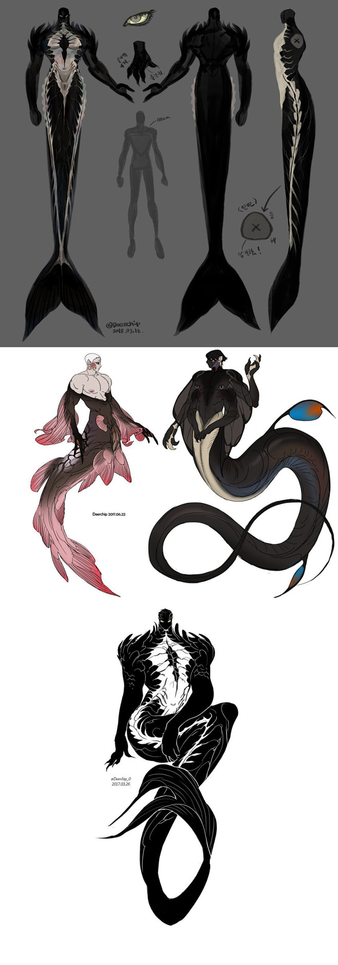 喵喵]如果出本大概会是《霸道龙虾爱上我》《雄性人鱼的100种吃法》等