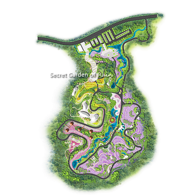 花海-花瓣网|陪你做生活的设计师 | 京观筑景观规划设计院]_城市广场