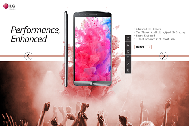 lg手机宣传海报