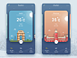 Weather App Inspiration — May 2017 – Collect UI Design, UI / UX Inspiration Blog – Medium : We’ve curated the best weather application designs on Dribbble for your inspiration.