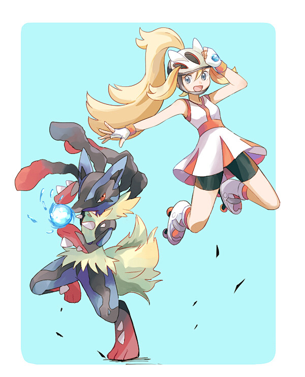 宠物小精灵口袋妖怪神奇宝贝可尔妮路卡利欧mage