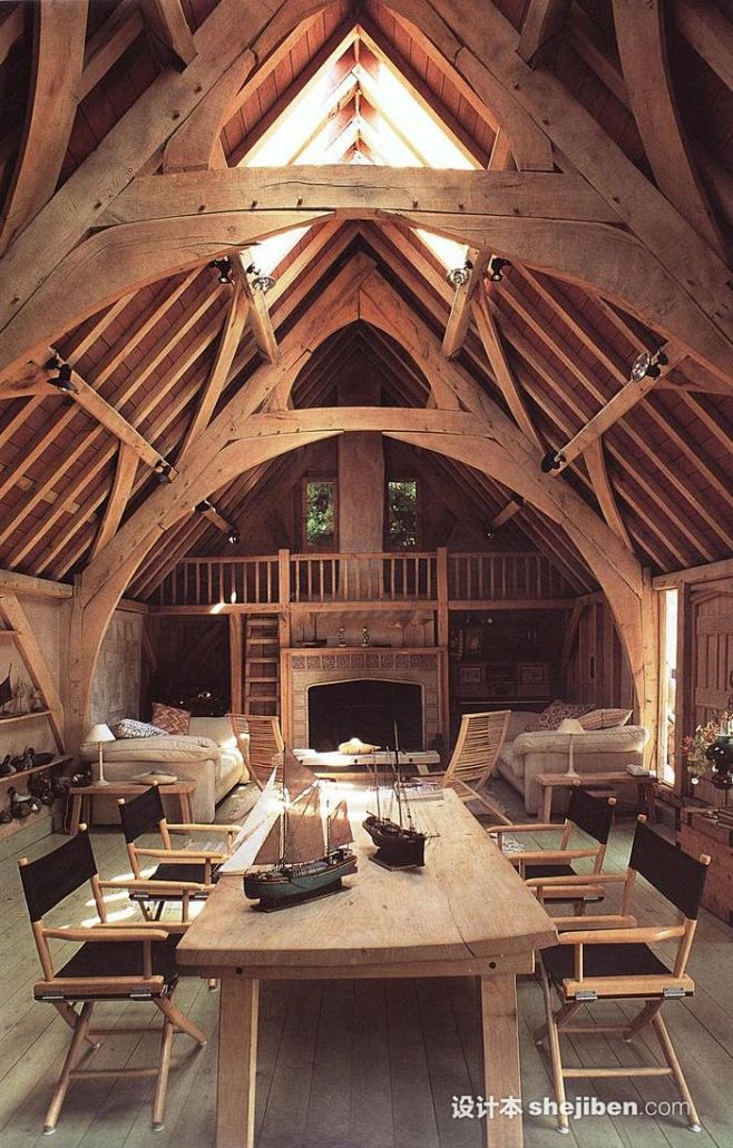木结构房屋设计效果图片