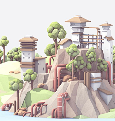 huang138775采集到C4D建模
