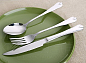 欧洲西餐刀叉勺 不锈钢餐具 滴水 牛排刀叉 两件套