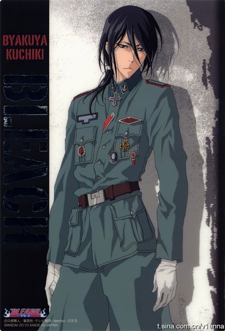 Bleach 六番队队长 朽木白哉 大白的军装同人