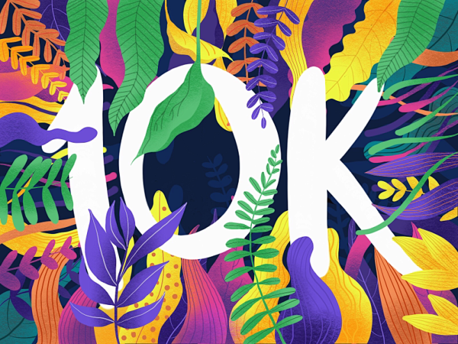 10 K pro ipad followers illustration 10k