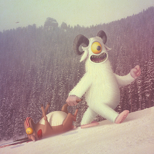 有怪兽--ifavart.com