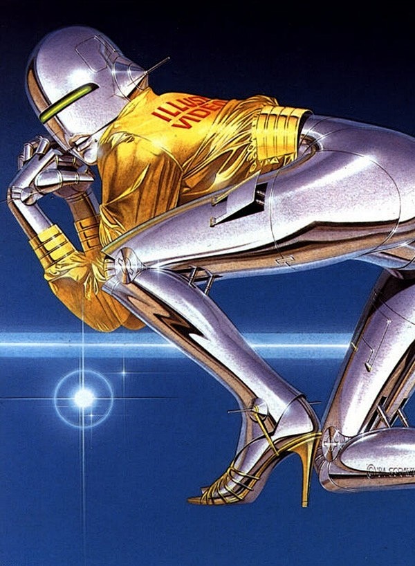 插画艺术大师空山基hajimesorayama