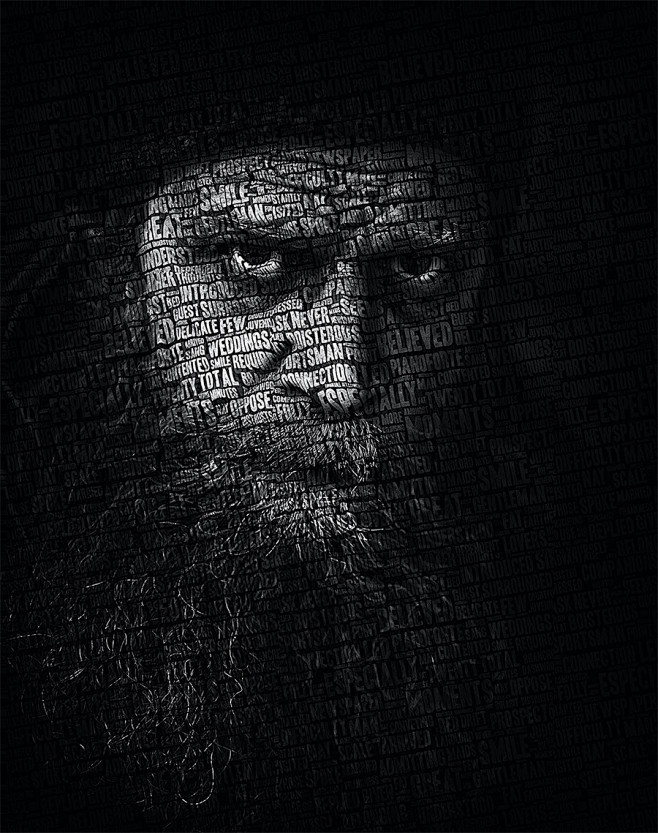 82809点击图片可下载字母组合立体叠加人物照片处理特效ps动作插件