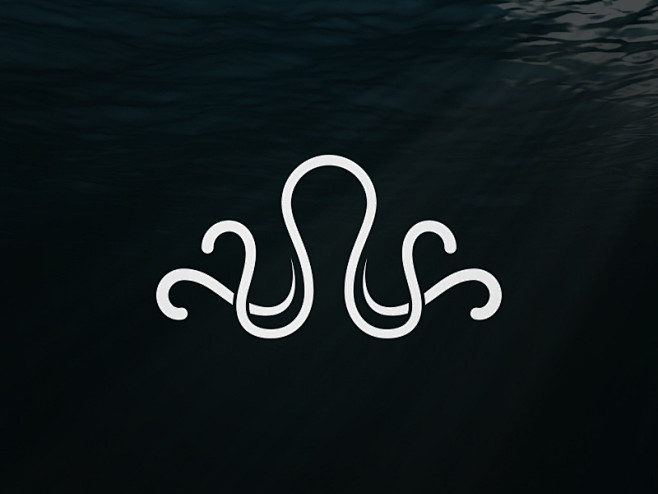 章鱼系列logo欣赏第16张