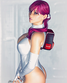 CHECK·K采集到CG woman