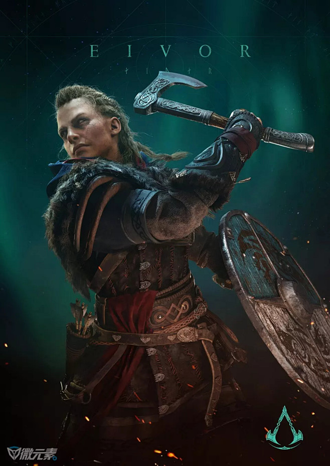 刺客信条英灵殿assassinscreedvalhalla设定图集2912p206g设定画集微