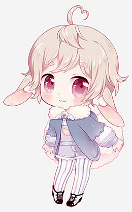 佳乐jiale通过花瓣chrome扩展采集于2019-12-20 14:04:50q版兽耳少女