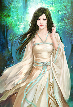 心若向阳|何谓悲伤采集到古典手绘美女
