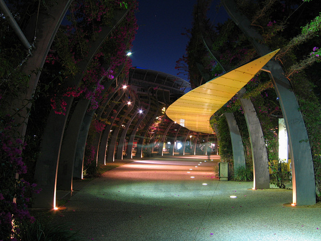 廊架夜景照明