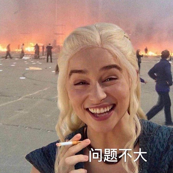 问题不大(龙妈表情包)