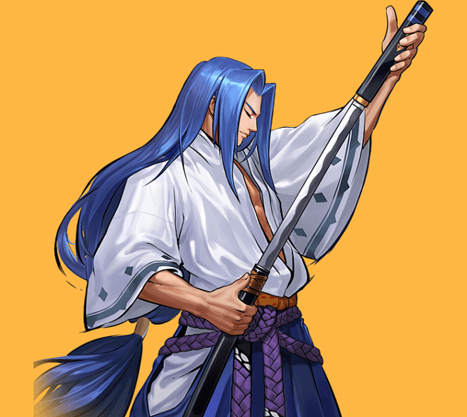 侍魂胧月传说日韩角色原画角色原画