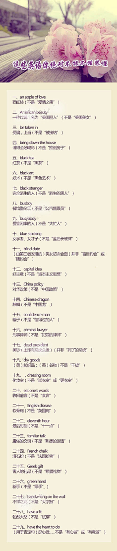微英语采集到实用英语