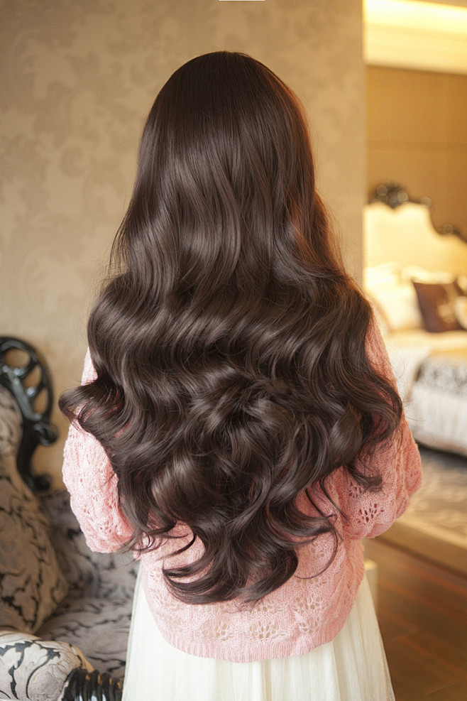 假发女长卷发大波浪齐刘海长发 圆脸女生长卷发女士假发套-tmall.com