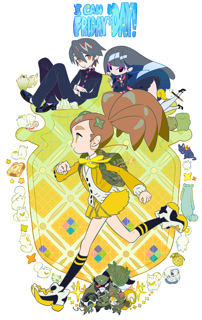 星海社竹画廊 最前線 最前線 のスペシャル企画 最前線スペシャル これぞ10年代のイラスト文化の最前線 イラストレーター竹 とゆかいな仲間たちのイメージがほとばしるオリジナルイラストと あなたが過ごすとっておきの時間