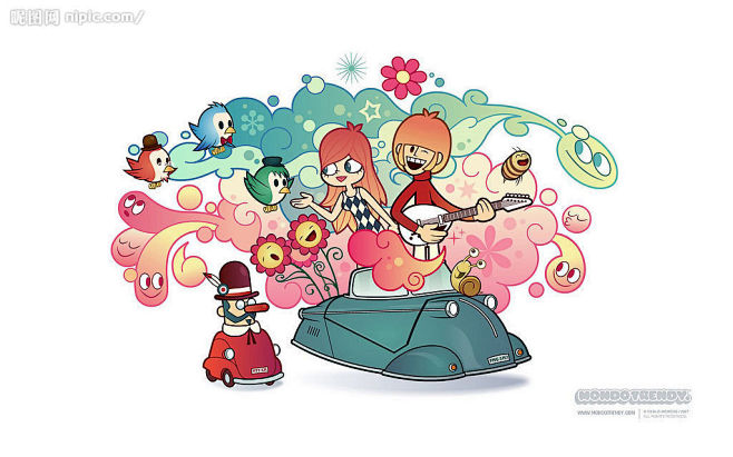 开车兜风设计图