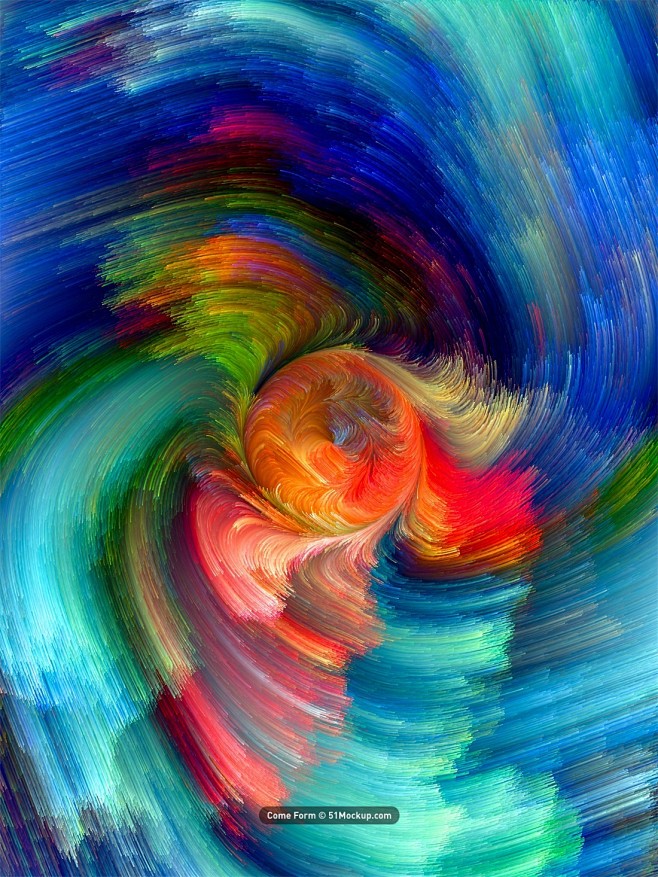 唯美彩色梦幻七彩质感底纹背景线条波浪010背景图片质感纹理