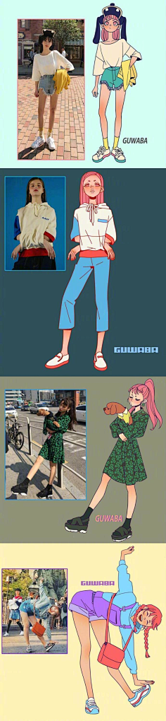 Twinsvicky采集到美美插画