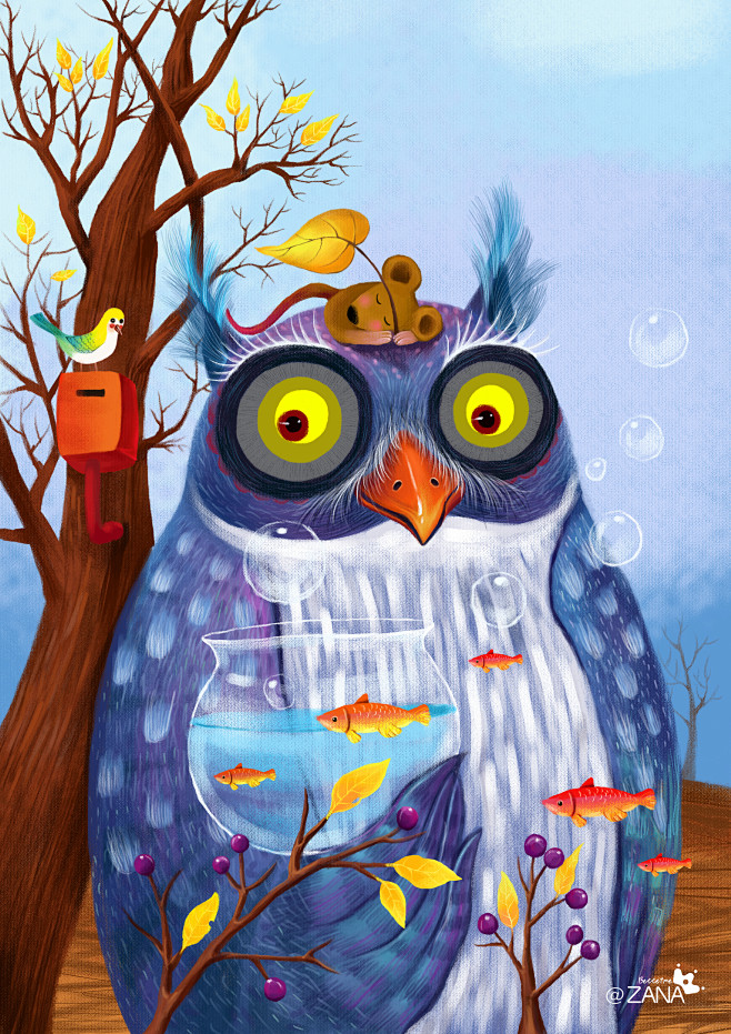 第一期平面ps手绘技能第九节动物绘制zanajpg