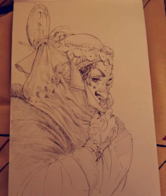 一半の歌采集到手绘插画