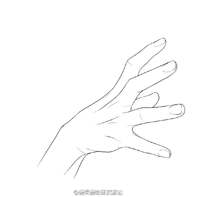 手的各种角度姿势之抓mm下