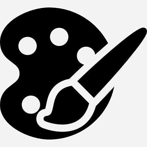 从站酷:小丑侠转采于2020-08-10 08:44:37艺术的调色板图标icon是竹子