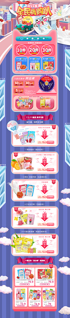 佛系打工仔采集到电商PC端首页