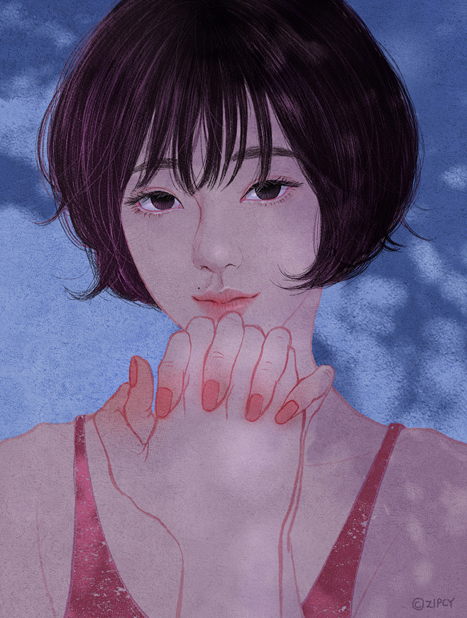 fingertips : zipcy- touch series on grafolio