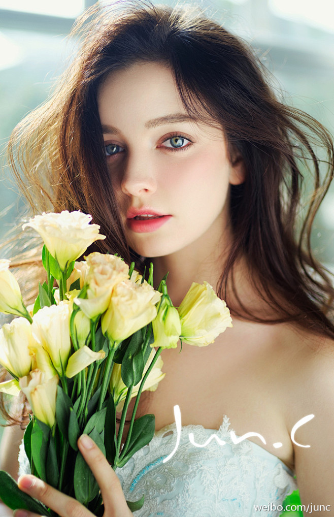 头像欧美五官模特半身像绘画参考彩妆美妆光影打光摄影唯美