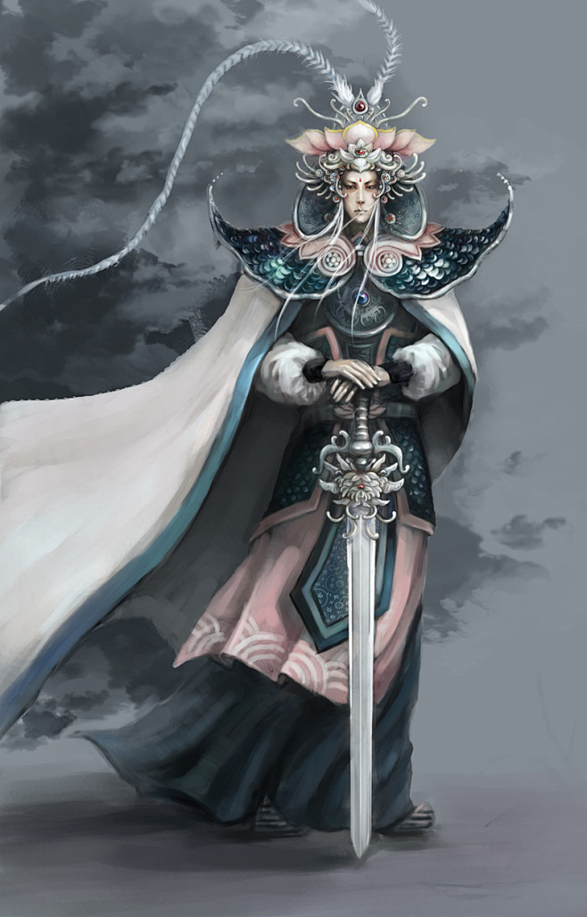 rizir的插画将军